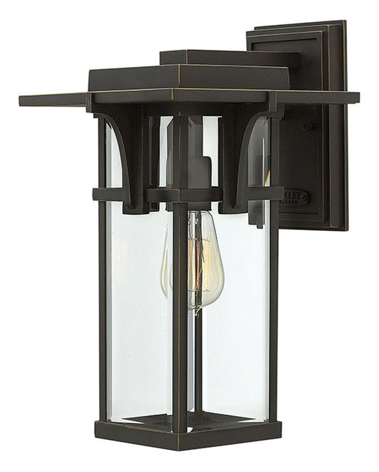 Hinkley Lighting Manhattan Medium Wall Mount Lantern Oil Rubbed Bronze 2324OZ