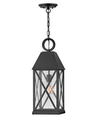 Hinkley Lighting Briar Large Hanging Lantern Museum Black 23302MB