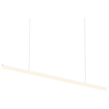 Sonneman Lighting Stiletto 72" LED Pendant in Satin White 2349.03