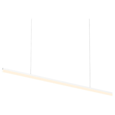 Sonneman Lighting Stiletto 72" LED Pendant in Satin White 2349.03