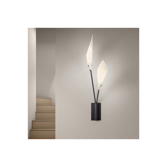 Sonneman Lighting Calla™ LED Sconce in Satin White 2356.03