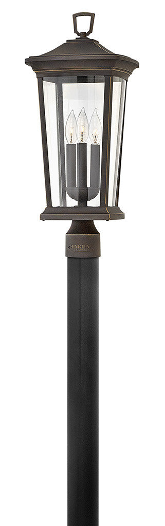 Hinkley Lighting Bromley Large Post Top or Pier Mount Lantern Oil Rubbed Bronze LED Bulb(s) Included 2361OZ-LL