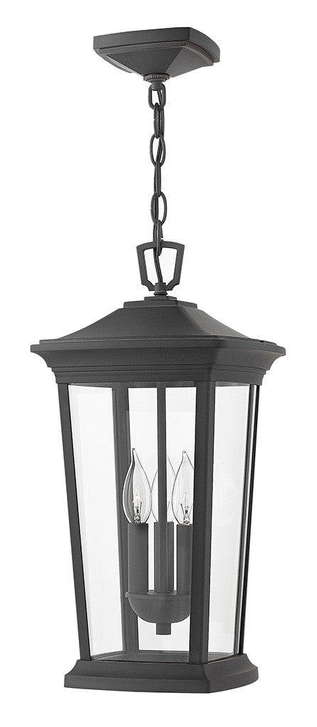 Hinkley Lighting Bromley Large Hanging Lantern Museum Black LED Bulb(s) Included 2362MB-LL