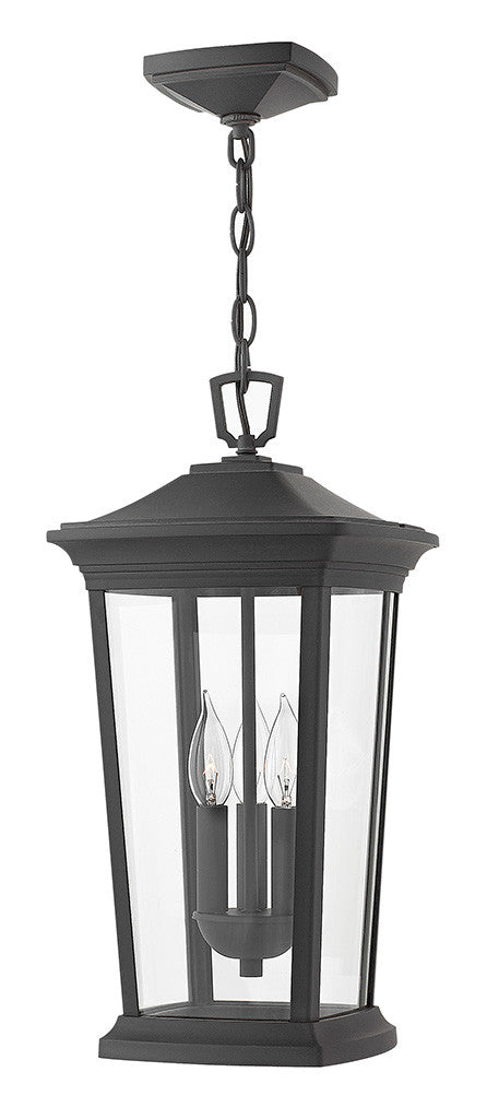 Hinkley Lighting Bromley Large Hanging Lantern Museum Black 2362MB