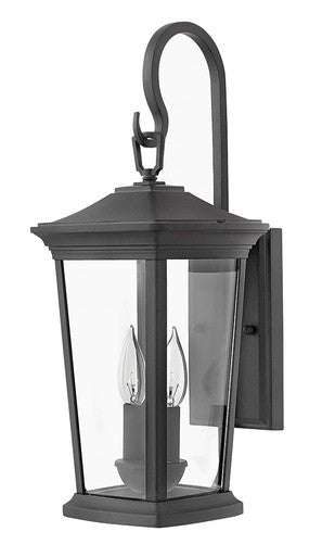 Hinkley Lighting Bromley Medium Wall Mount Lantern Museum Black LED Bulb(s) Included 2364MB-LL