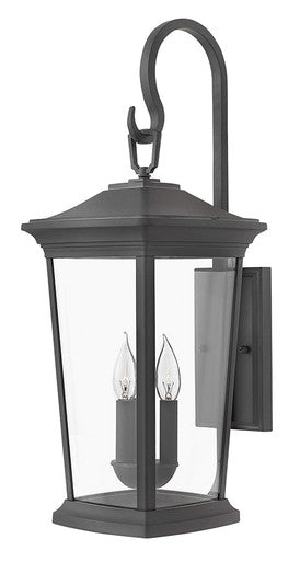 Hinkley Lighting Bromley Extra Large Wall Mount Lantern Museum Black 2366MB