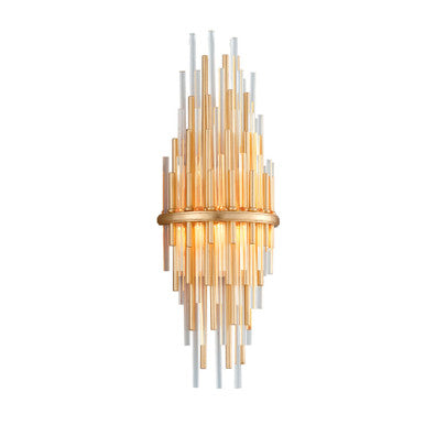 Corbett Lighting Theory Wall Sconce in Stainless Steel 238-12-GL/SS