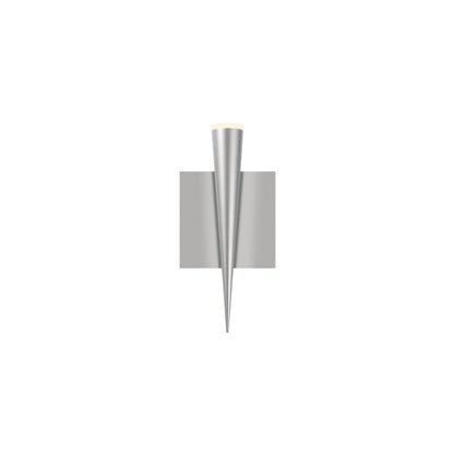 Sonneman Lighting Micro Cone LED Sconce in Bright Satin Aluminum 2381.16