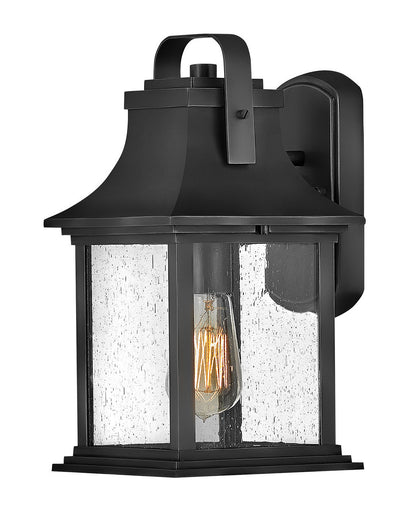 Hinkley Lighting Grant Small Wall Mount Lantern Textured Black 2390TK