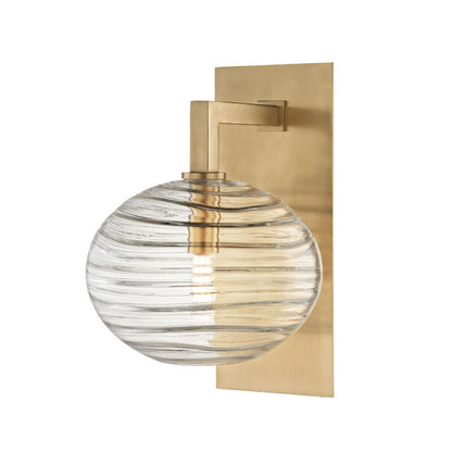 Hudson Valley Lighting Breton Wall Sconce in Aged Brass 2400-AGB