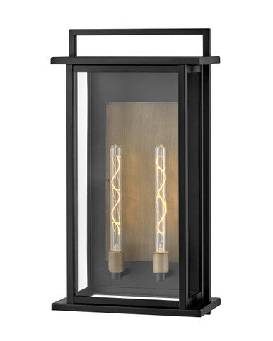 Hinkley Lighting Langston Extra Large Wall Mount Lantern Black 24028BK