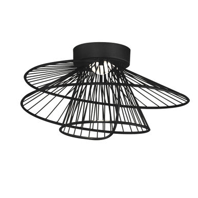 Maxim Zeta LED Flush Mount in Black 24170BK