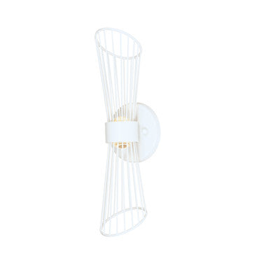 Maxim Zeta LED Wall Sconce in Matte White 24171MW