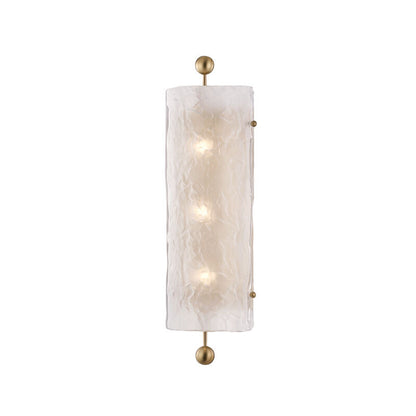 Hudson Valley Lighting Broome Wall Sconce in Aged Brass 2422-AGB