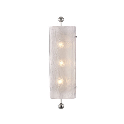 Hudson Valley Lighting Broome Wall Sconce in Polished Nickel 2422-PN