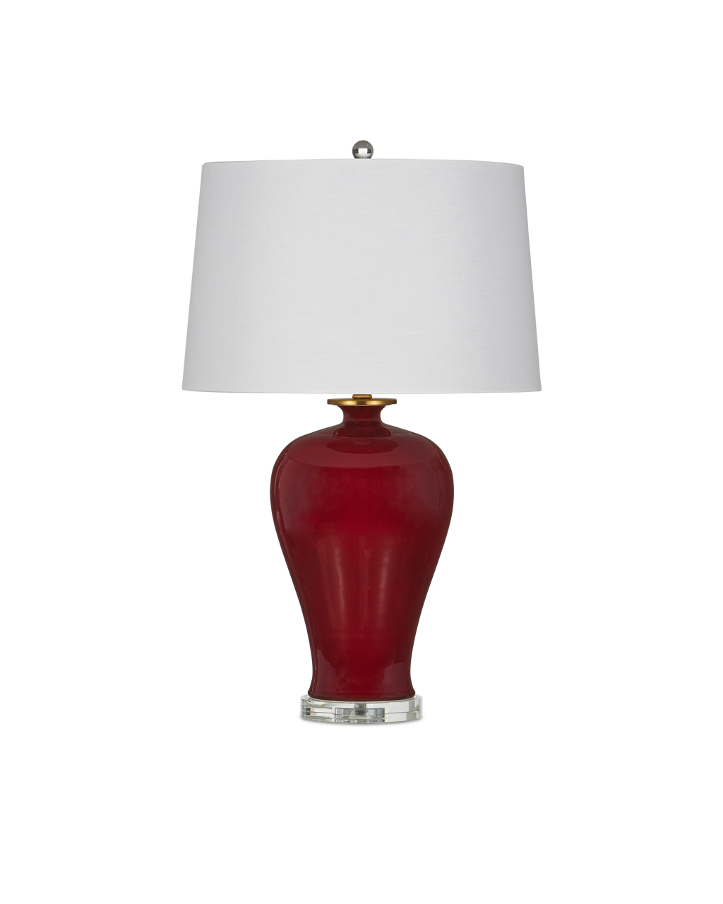 Currey & Co. Imperial Red Table Lamp 6000-0932