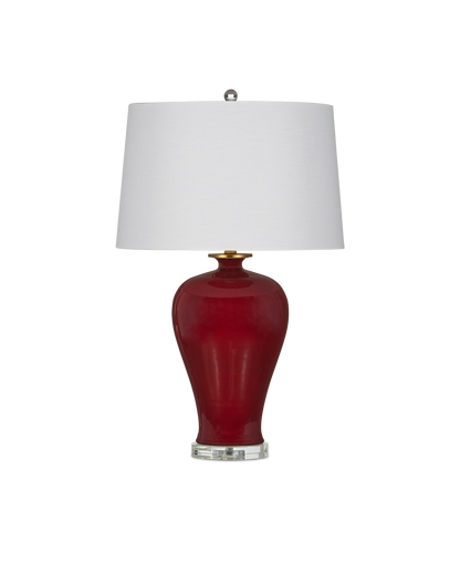 Currey & Co. Imperial Red Table Lamp 6000-0932