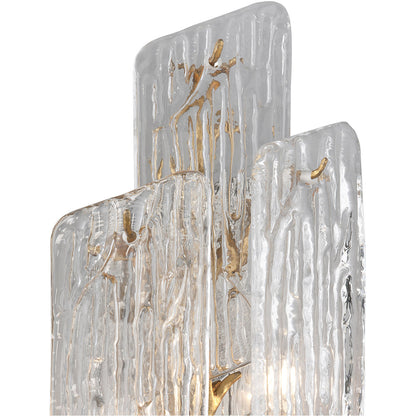 Corbett Lighting Piemonte Wall Sconce in Gold Leaf 244-12