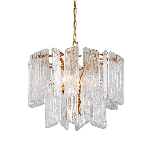 Corbett Lighting Piemonte Chandelier in Gold Leaf 244-44-GL