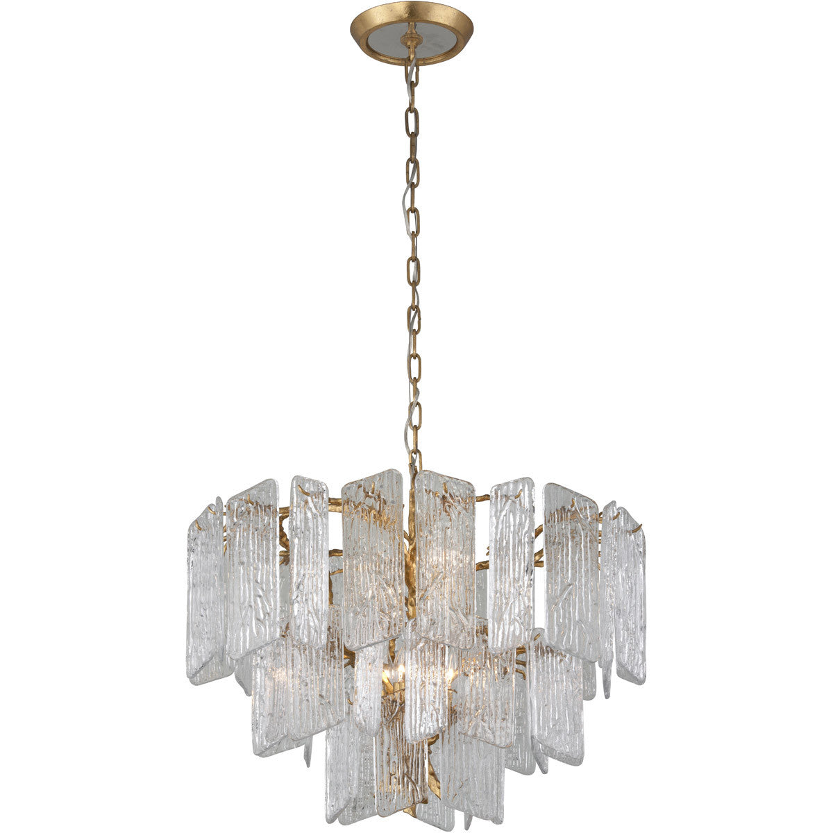 Corbett Lighting Piemonte Chandelier in Royal Gold 244-48