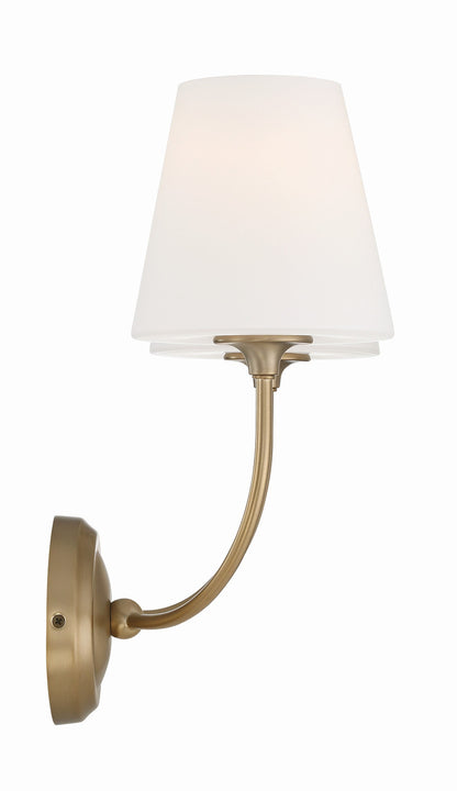 Crystorama Libby Langdon for Crystorama Sylvan 2 Light Vibrant Gold Bathroom Vanity 2442-OP-VG