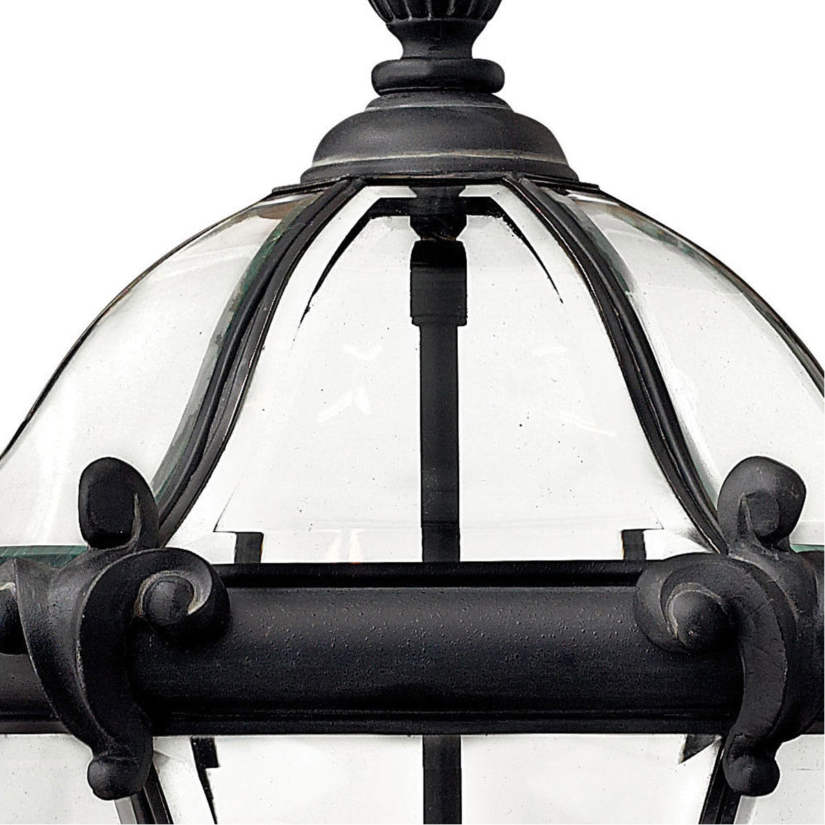 Hinkley Lighting San Clemente Large Hanging Lantern Museum Black 2442MB