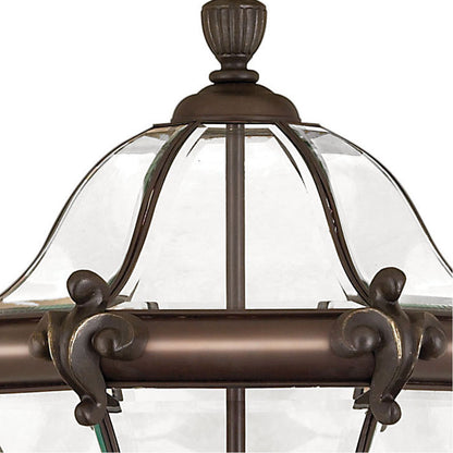 Hinkley Lighting San Clemente Extra Large Post Top or Pier Mount Lantern Copper Bronze 2447CB