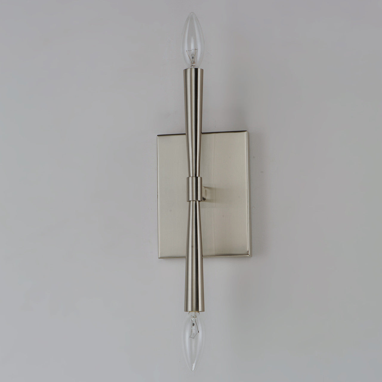 Maxim Rome 2-Light Wall Sconce in Satin Nickel 24621SN