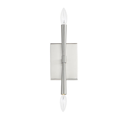 Maxim Rome 2-Light Wall Sconce in Satin Nickel 24621SN