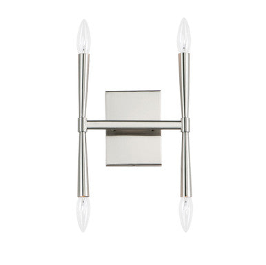 Maxim Rome 4-Light Wall Sconce in Satin Nickel 24622SN