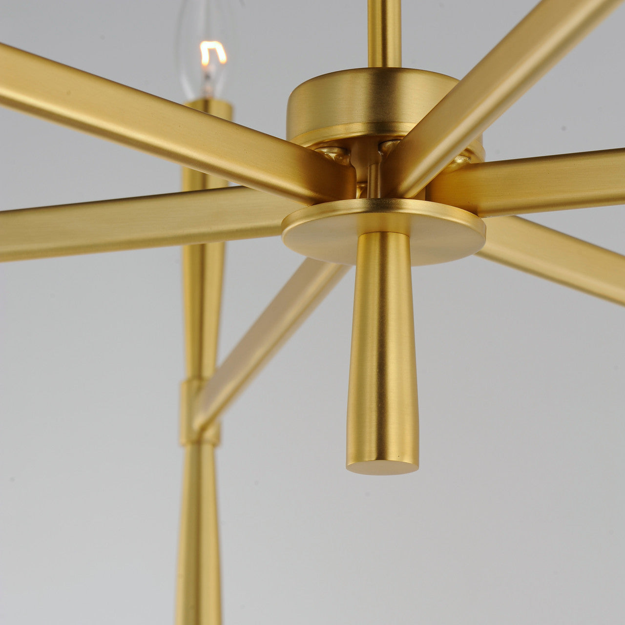 Maxim Rome 12-Light Chandelier in Satin Brass 24626SBR