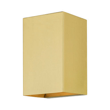 Livex Lighting Derby Collection  1 Light Satin Gold Outdoor / Indoor ADA Small Sconce in Satin Gold 24671-32