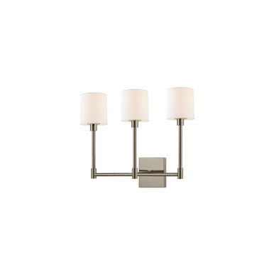 Sonneman Lighting Embassy 3-Light LED Sconce in Satin Nickel 2473.13