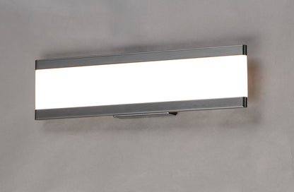 Maxim Visor 18" LED Wall Sconce in Black 24752FTBK