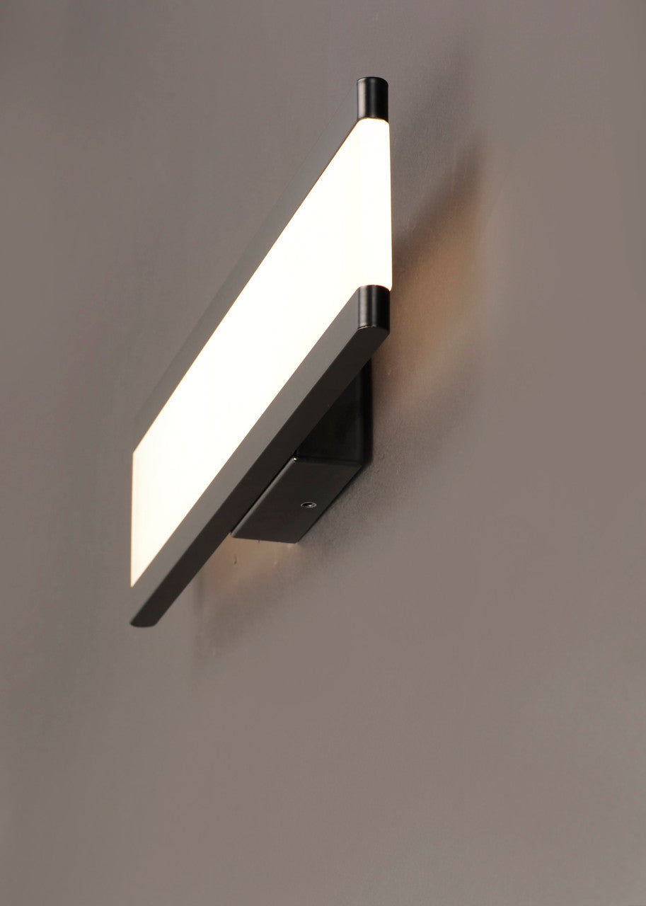 Maxim Visor 18" LED Wall Sconce in Black 24752FTBK