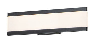 Maxim Visor 18" LED Wall Sconce in Black 24752FTBK