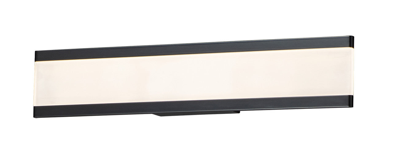 Maxim Visor 24" LED Wall Sconce in Black 24754FTBK