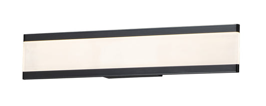 Maxim Visor 24" LED Wall Sconce in Black 24754FTBK