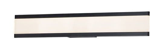 Maxim Visor 30" LED Wall Sconce in Black 24756FTBK