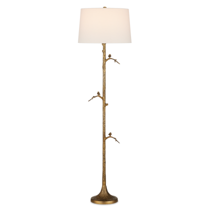 Currey & Co. 69.5" Piaf Brass Floor Lamp 8000-0150