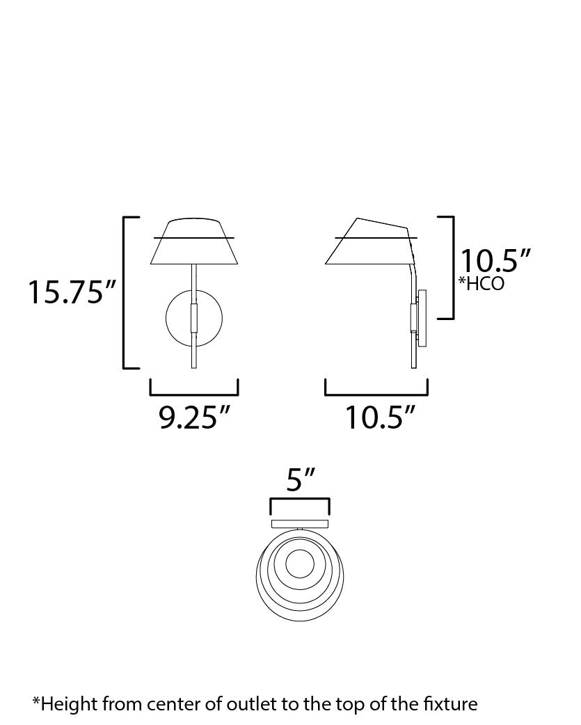 Maxim Lucas Single Sconce with Switch in Natural Aged Brass 25220LFGNAB