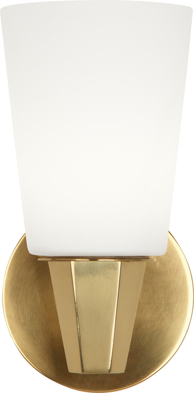 Robert Abbey  Wheatley Wall Sconce in Modern Brass 254F