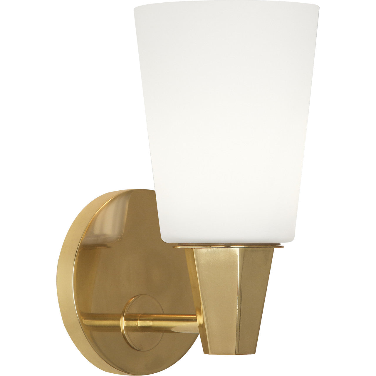 Robert Abbey Wheatley Wall Sconce in Modern Brass 254F