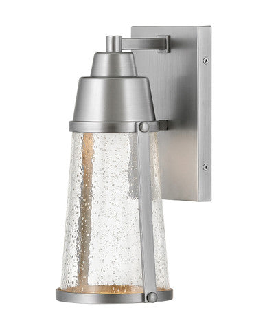 Hinkley Lighting Miles Small Wall Mount Lantern Satin Nickel 2550SI