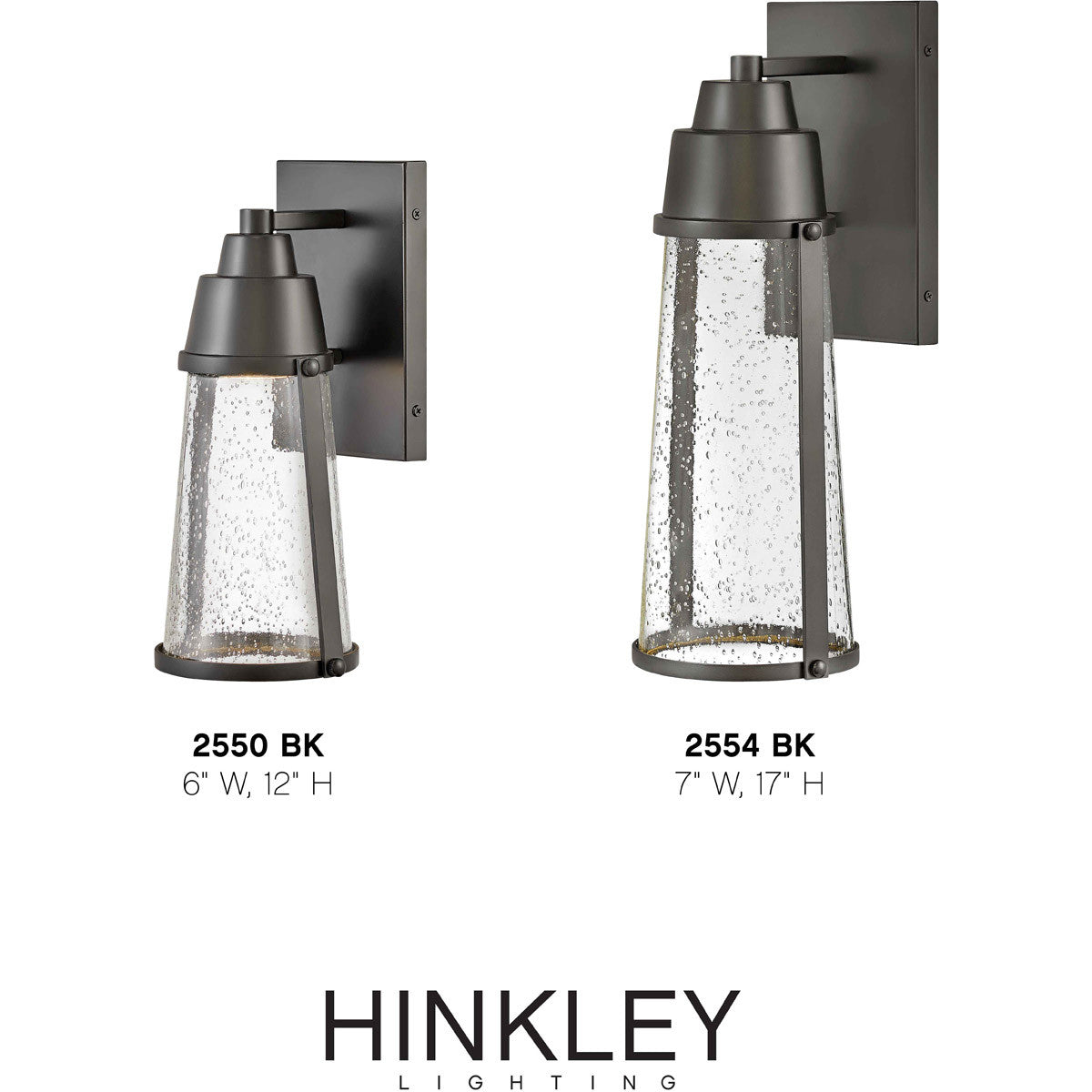 Hinkley Lighting Miles Medium Wall Mount Lantern Black 2554BK