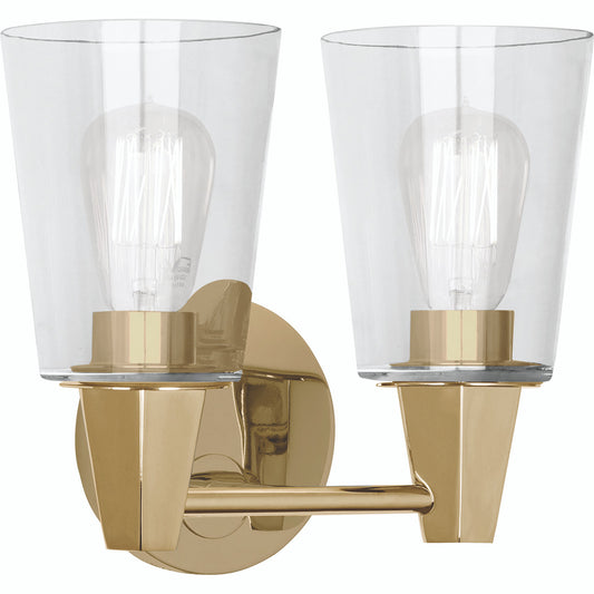 Robert Abbey Wheatley Wall Sconce in MODERN BRASS 255C