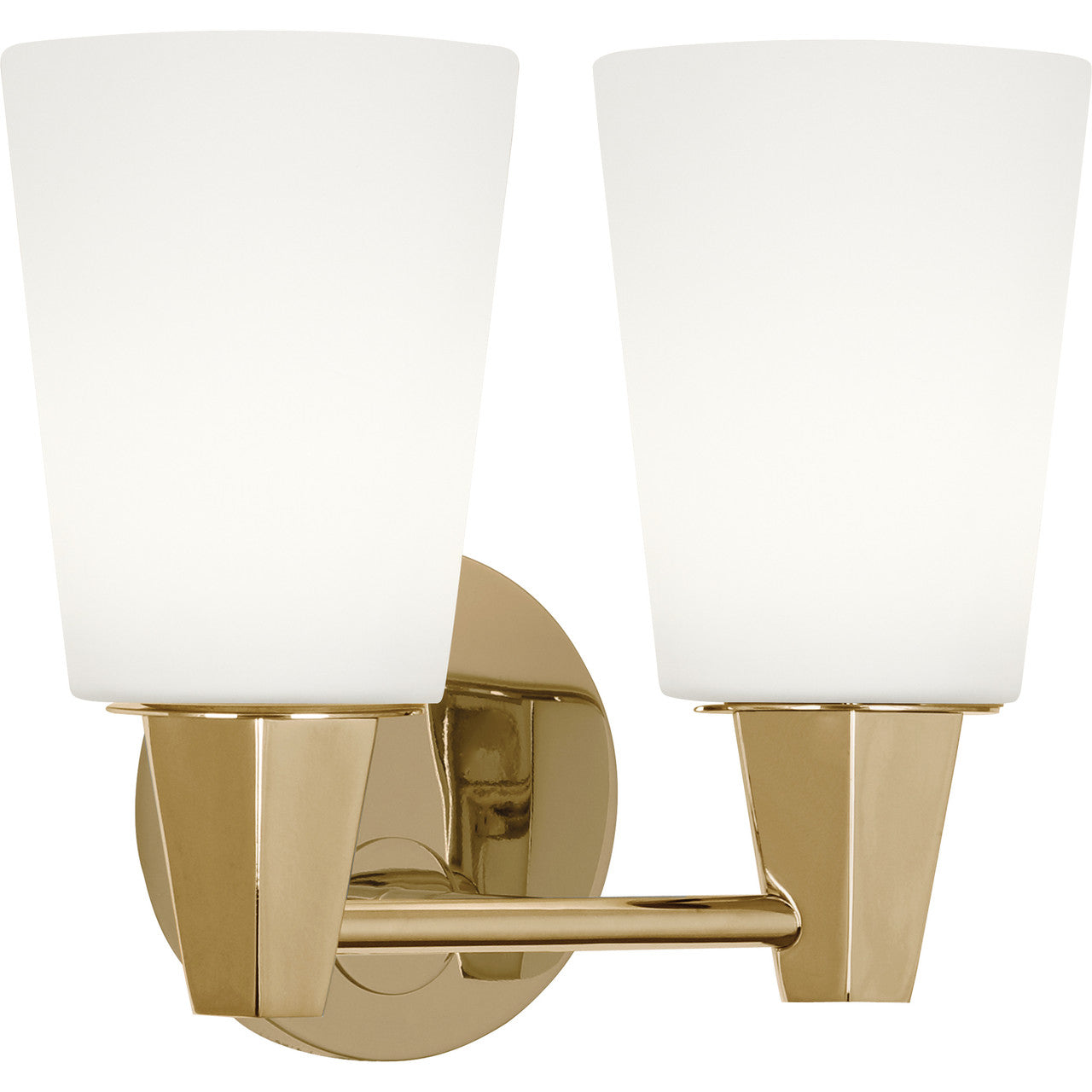 Robert Abbey Wheatley Wall Sconce in Modern Brass 255F