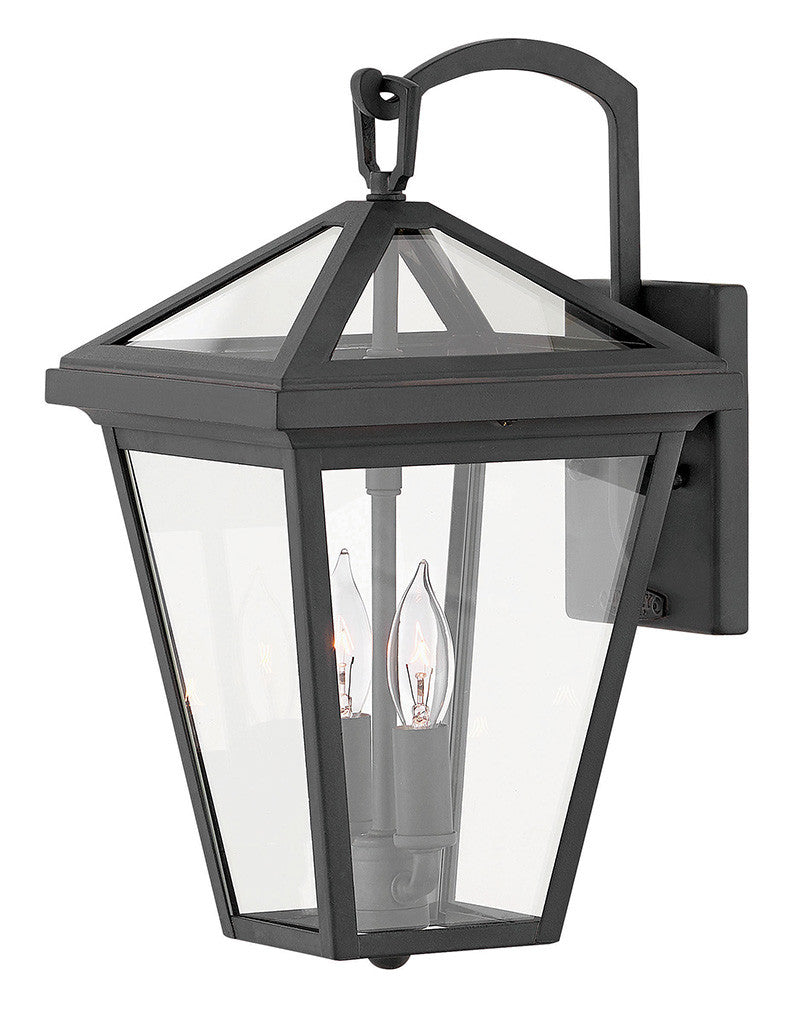 Hinkley Lighting Alford Place Small Wall Mount Lantern Museum Black 2560MB