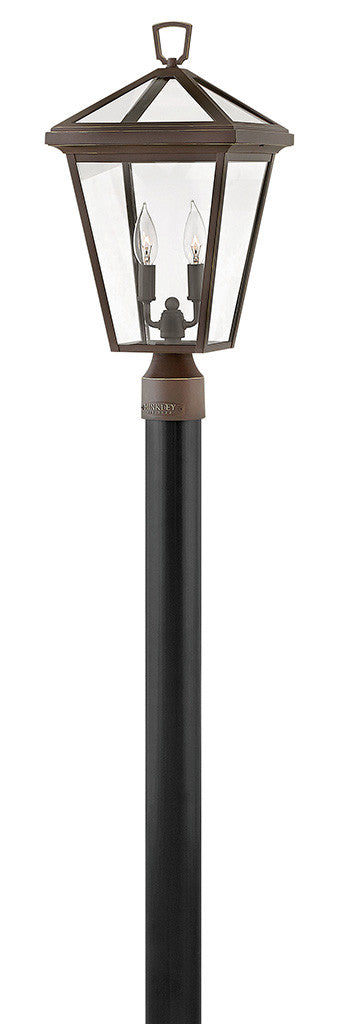 Hinkley Lighting Alford Place Medium Post Top or Pier Mount Lantern Oil Rubbed Bronze 2561OZ