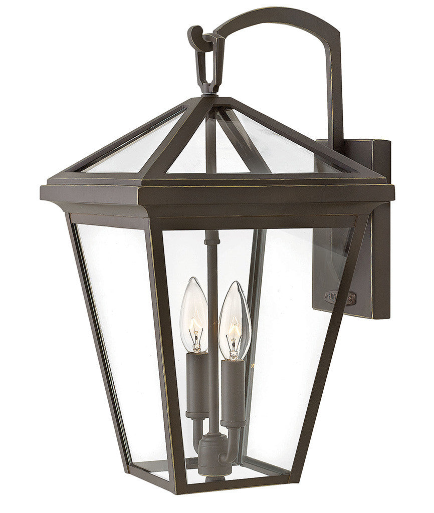 Hinkley Lighting Alford Place Medium Wall Mount Lantern Oil Rubbed Bronze 2564OZ